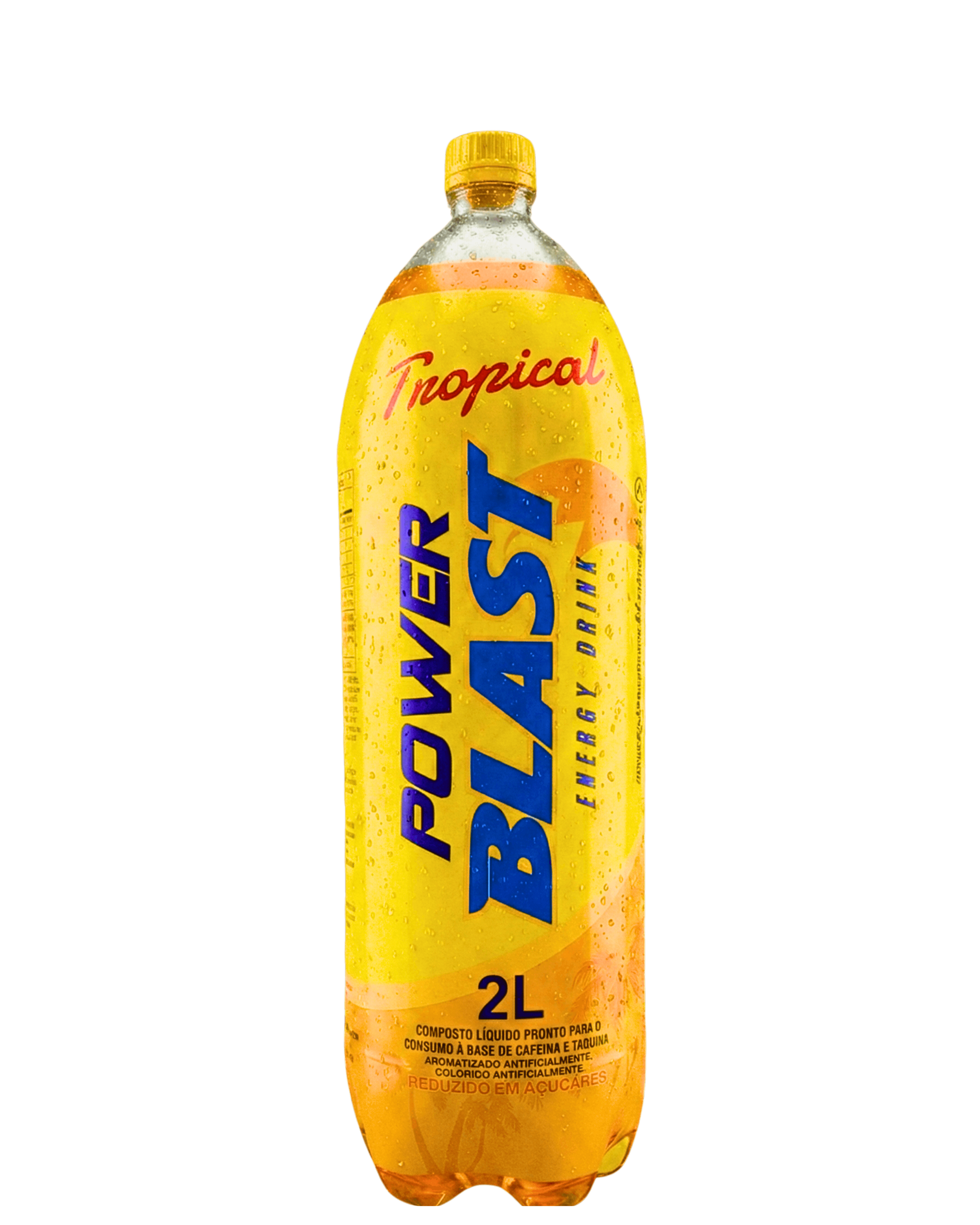 Power Blast Tropical Energy Drink — garrafa 2 L